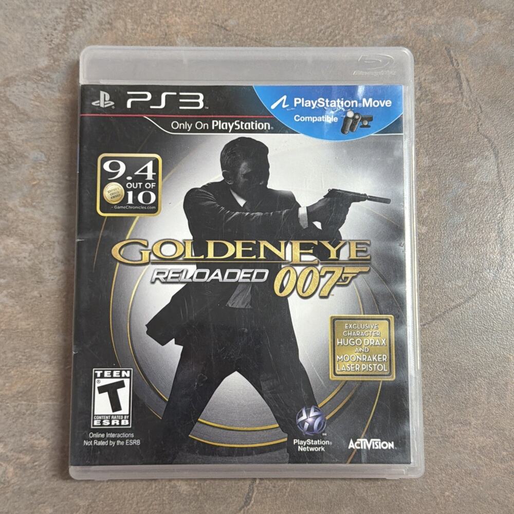 GoldenEye 007: Reloaded (Sony PlayStation 3, PS3) CIB - Tested